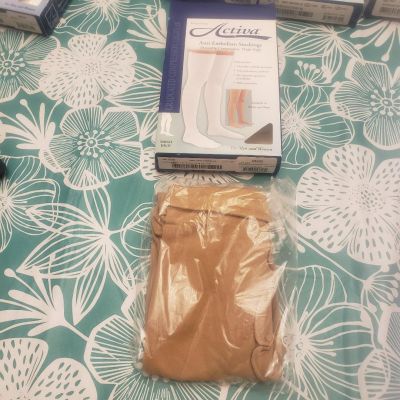 Activa Anti Embolism UNISEX TB 18 mmHg Compression THIGH Stockings Size & Color